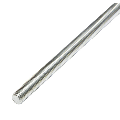Threaded Rod, 7/8"-9, 144" L, Zinc Plated, Grade 2 Grade