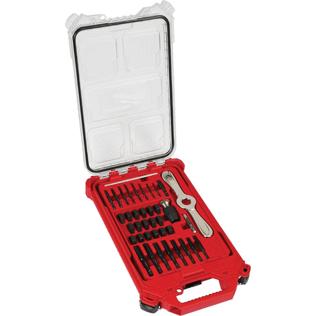 SAE Tap & Die PackOut™ Set with Hex-Lok™ 2-in-1 Handle, 38 Pieces