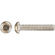 Pan Phillips HD Machine Screws, #10 x 1" L, Zinc Plated