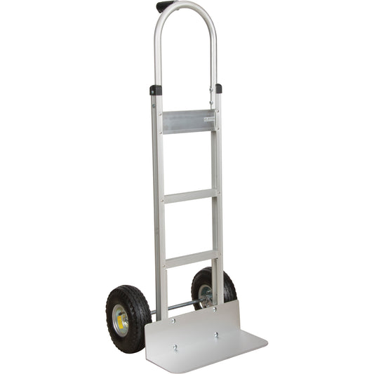 Knocked Down Hand Truck, Single Grip Handle, Aluminum, 50-5/8" Height, 500 lbs. Capacity