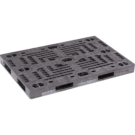Extra-Long Stackable Pallets, 4-Way Entry, 72" L x 48" W x 5-4/5" H