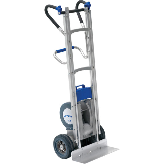 Heavy-Duty Aluminum Stair Climbing Hand Trucks, Steel Frame, 21" W x 63" H, 725 lbs. Capacity