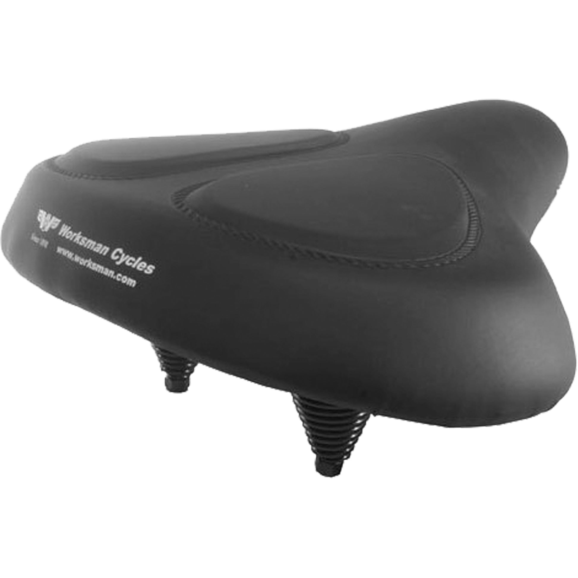 Extra-Wide Comfort Bicycle Seat