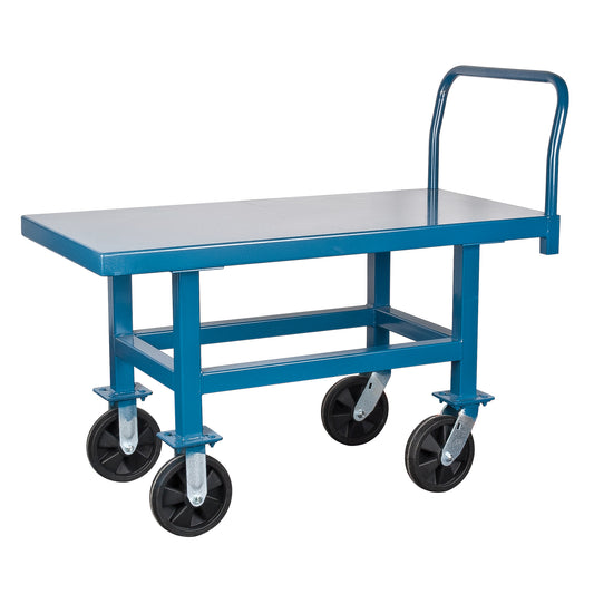 Elevated Platform Trucks, 60" L x 30" W, 2000 lbs. Capacity, Nylon Casters