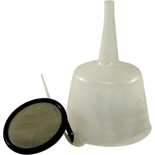 Industrial Filter Funnel, Polyethylene, 177 ml Capacity