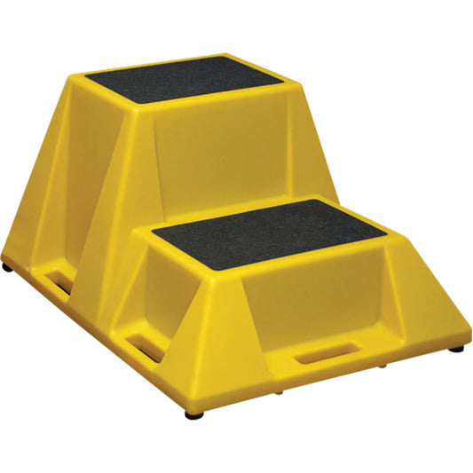 Industrial Step Stools, 2 Steps, 36" x 28" x 20" High