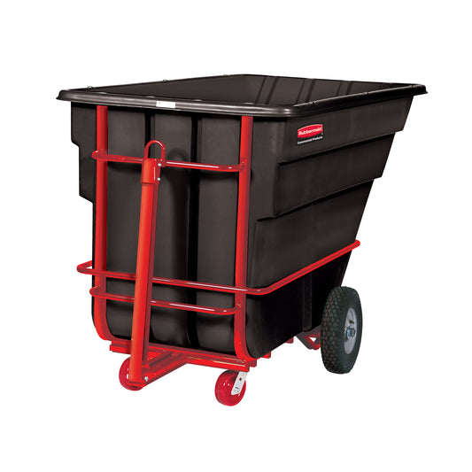 Tilt Truck, Polyethylene, 1-1/2 cu. yd., 2100 lbs. Load Capacity