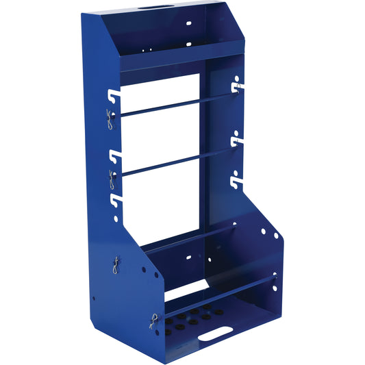 Stand Alone Wire Reel Caddy, Steel, 4 Rod, 16-1/4" W x 44-1/4" H x 22-1/4" D, 300 lbs. Capacity