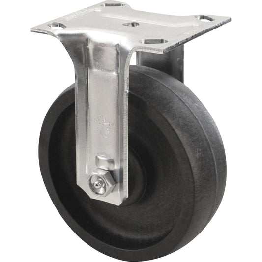 Emaxx™ Lava™ Caster, Rigid, 4" (101.6 mm), High Temp Nylon, 800 lbs. (363 kg.)