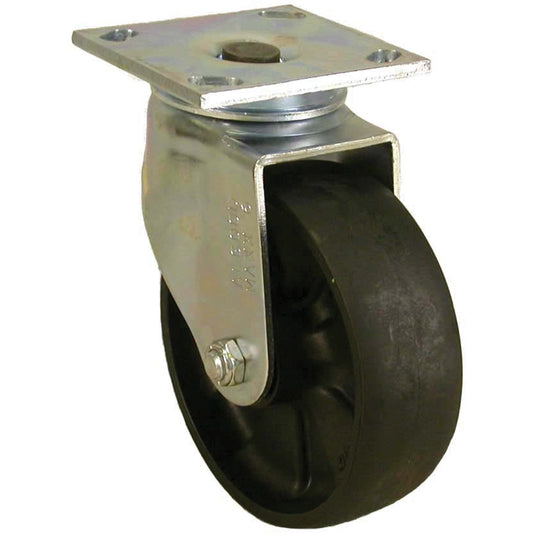 5400 Series Lava™ Caster, Swivel, 5" (127 mm), High Temp Nylon, 700 lbs. (317 kg.)