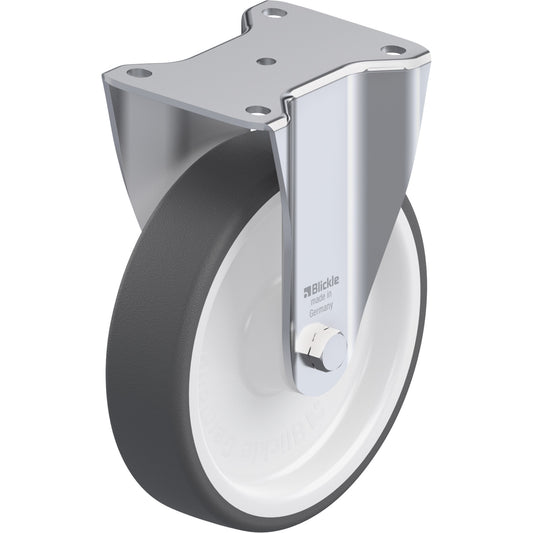Caster, Rigid, 7-7/8" (200 mm), Polyurethane, 1760 lbs. (798.32 kg.)