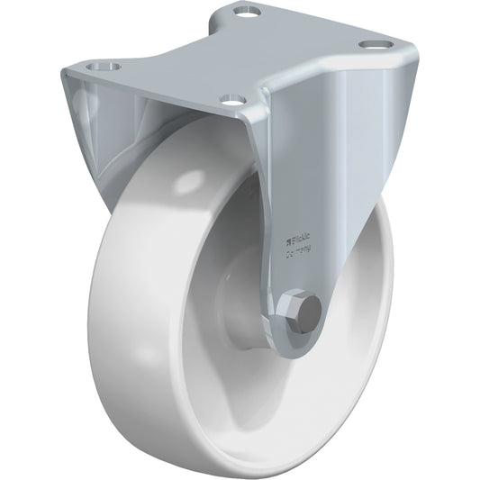 Caster, Rigid, 5" (127 mm), Nylon, 440 lbs. (199.58 kg.)