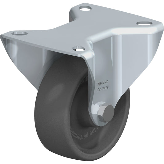 Caster, Rigid, 3-1/8" (79.5 mm), Heat-Resistant Thermoplastic, 330 lbs. (150 kg.)