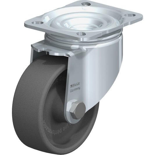 Caster, Swivel, 4" (101.6 mm), Heat-Resistant Thermoplastic, 550 lbs. (249.5 kg.)