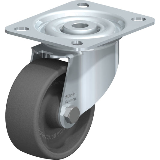 Caster, Swivel, 3-1/8" (79.5 mm), Heat-Resistant Thermoplastic, 330 lbs. (150 kg.)
