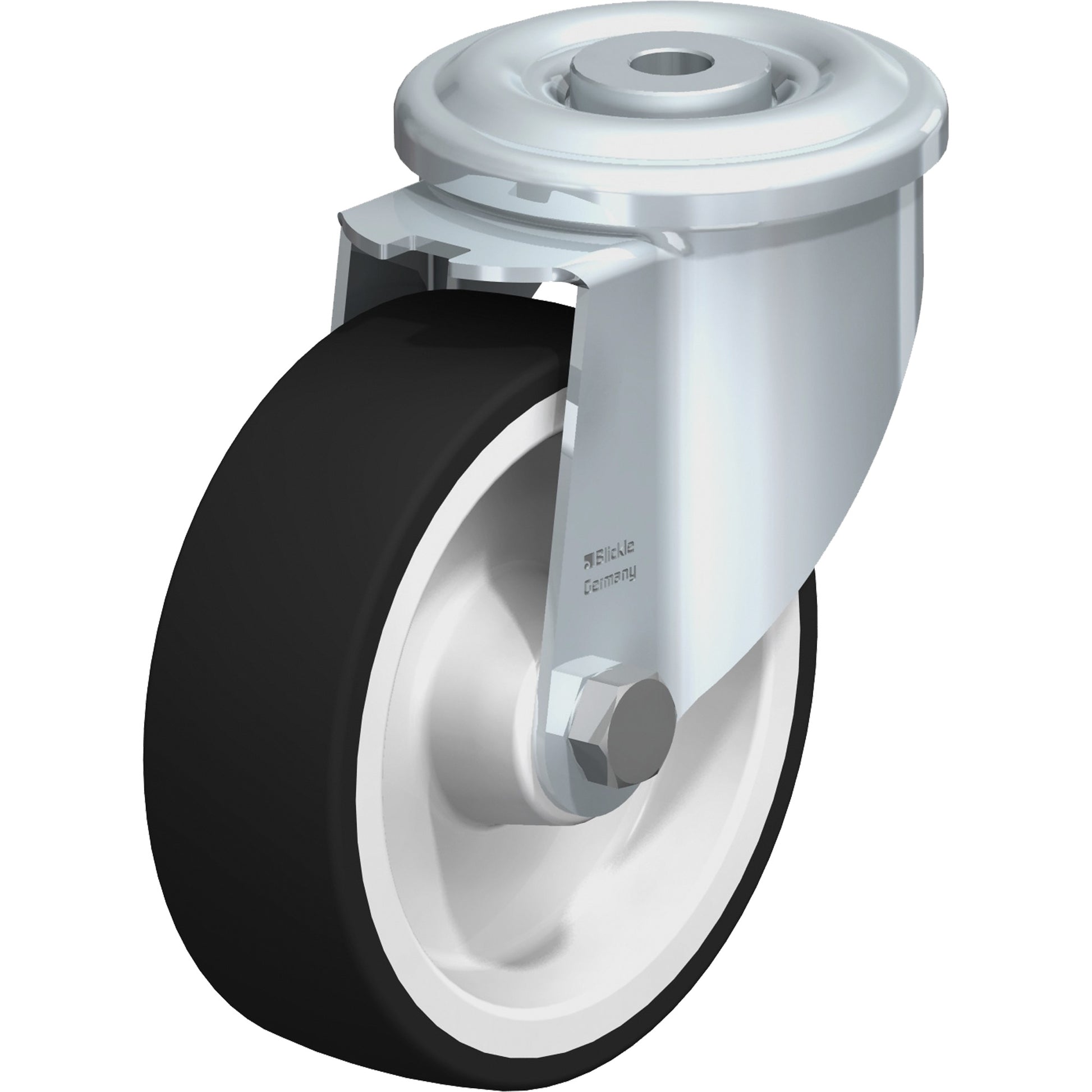 Polyurethane Caster, Swivel, 5" Dia., 770 lbs. (349.266 kg.) Capacity