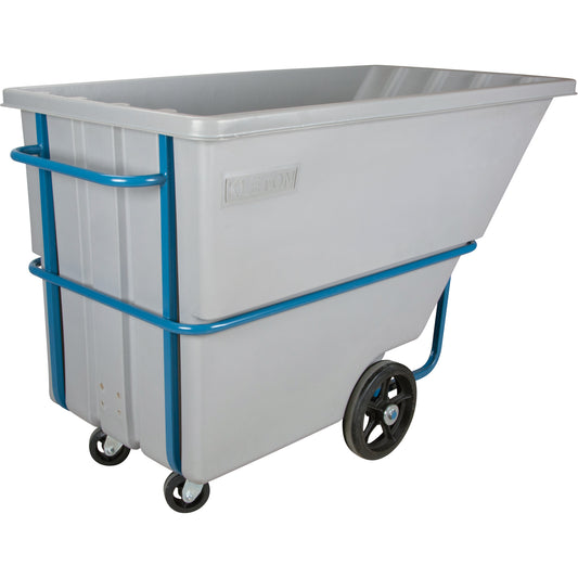 Tilt Truck, Polyethylene, 1.1 cu. yd., 2000 lbs. Load Capacity