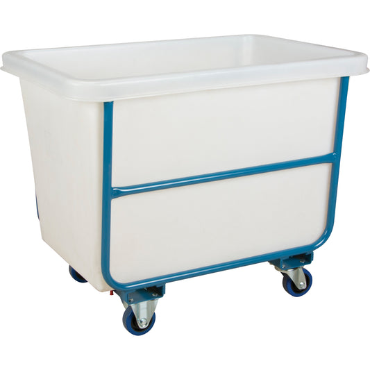 Tapered Wall Box Truck, White Polyethylene, 43" L x 30" W x 34" H, 16 cu. ft. Volume, 1000 lbs. Capacity