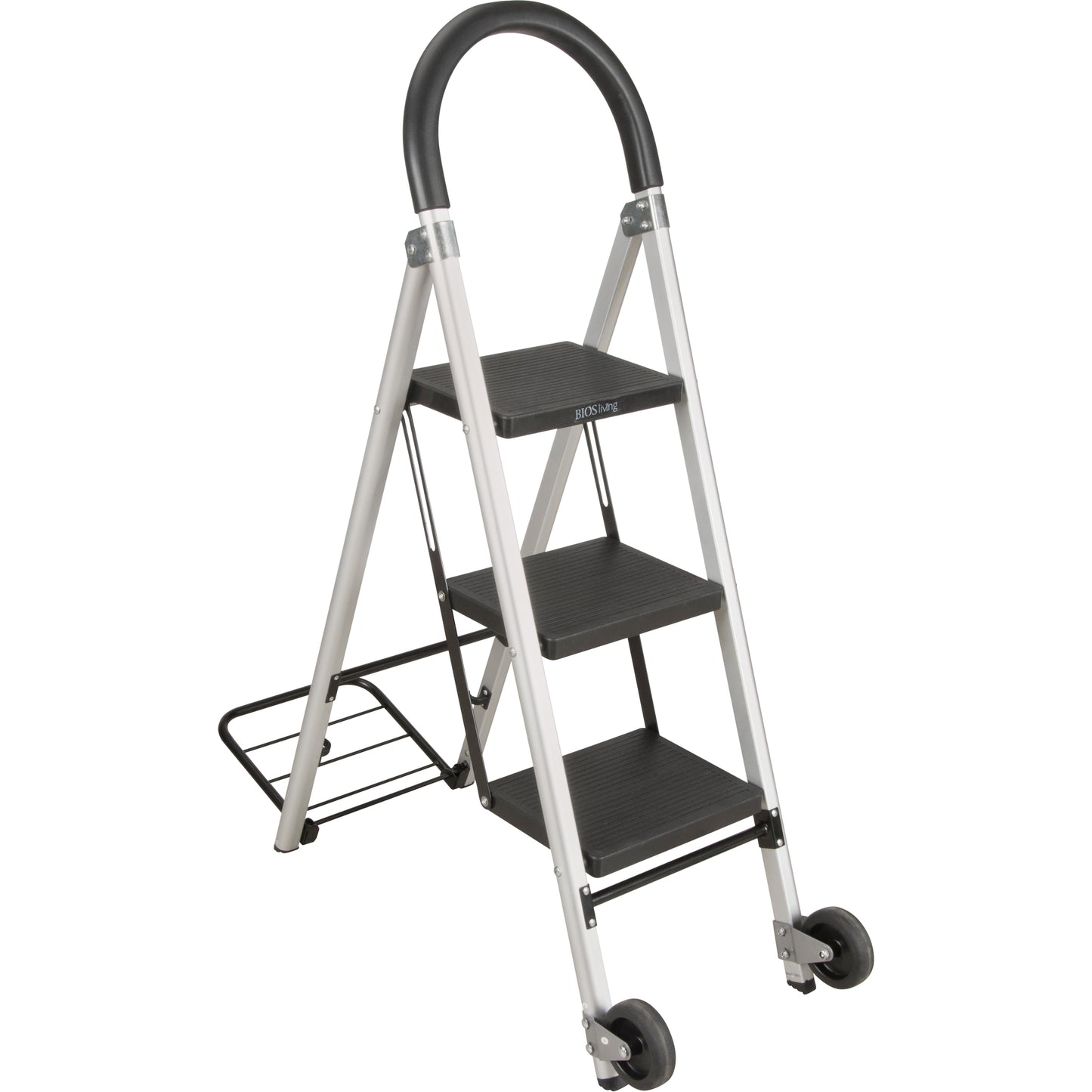 Step Stool Ladder, 3 Steps, 20" x 18" x 38-1/2" High