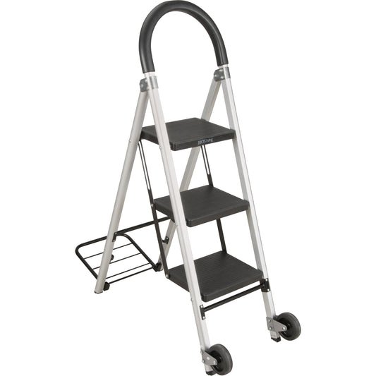 Step Stool Ladder, 3 Steps, 20" x 18" x 38-1/2" High