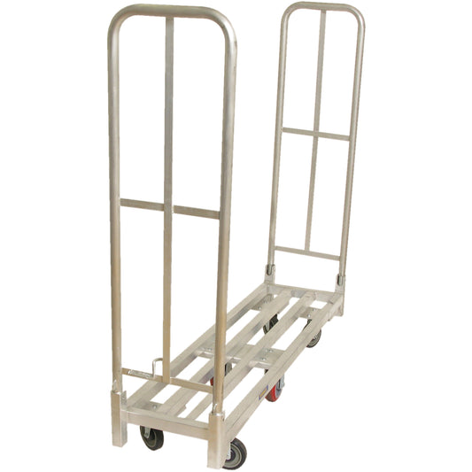 U-Boat Platform Truck, 59-1/2" L x 16" W, 1750 lbs. Capacity, Polyurethane Casters