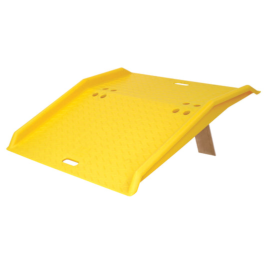 Portable Poly Hand Truck Dock Plate, 750 lbs. Load Capacity, 36" L x 35" W x 5" H