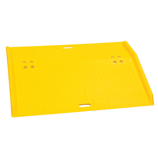 Portable Poly Hand Truck Dock Plate, 750 lbs. Load Capacity, 36" L x 48" W x 5" H