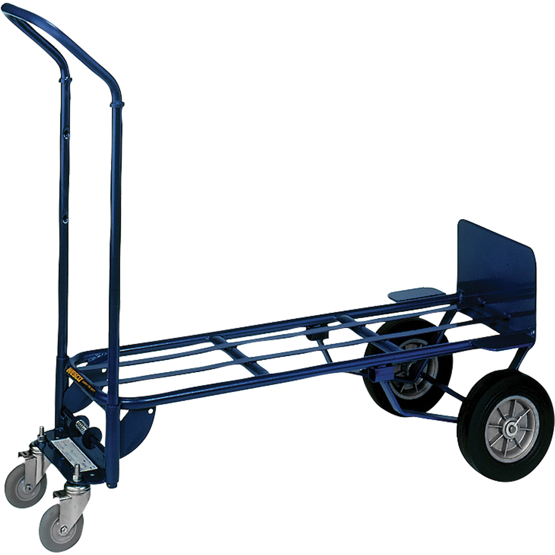 156-S23-Z2 Deluxe Industrial Convertible Hand Truck, Steel, 1000 lbs. Capacity