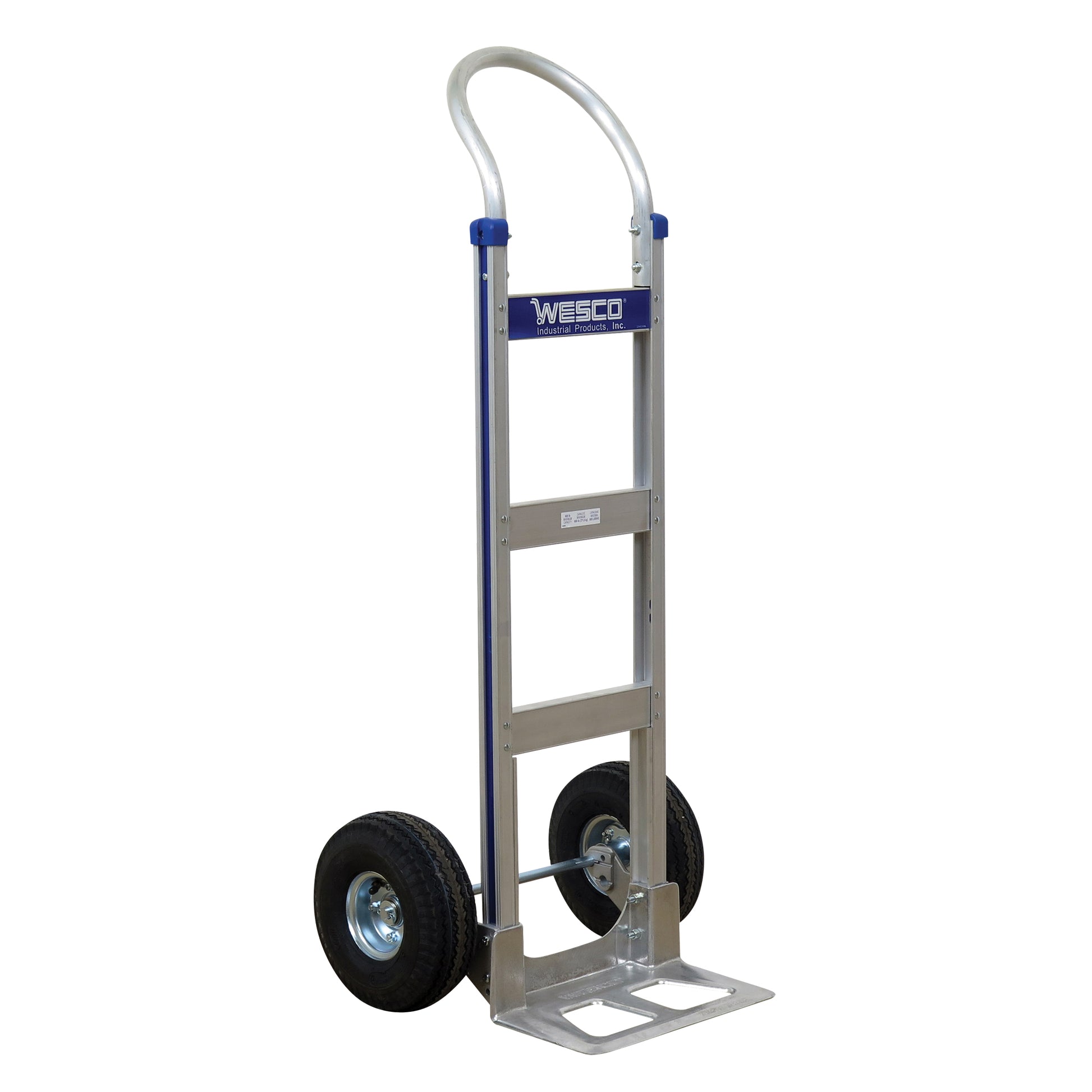 Cobra-Lite Hand Truck - 410-T14-P, Continuous Handle, Aluminum, 49" Height, 600 lbs. Capacity