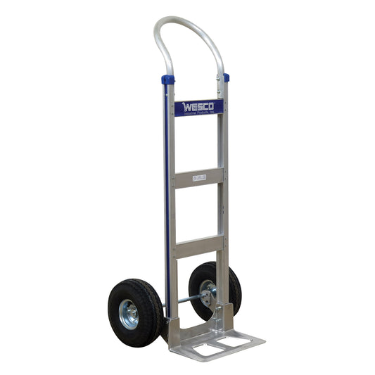Cobra-Lite Hand Truck - 410-T14-P, Continuous Handle, Aluminum, 49" Height, 600 lbs. Capacity