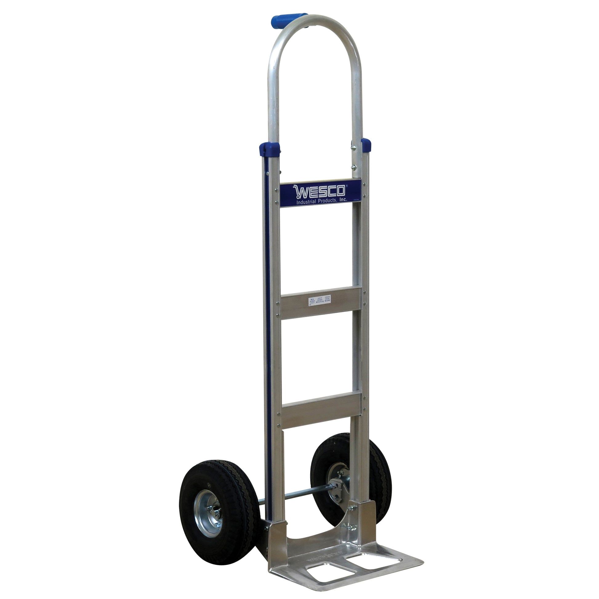 Cobra-Lite Hand Truck - 410-T14-P, Single Grip Handle, Aluminum, 52" Height, 600 lbs. Capacity