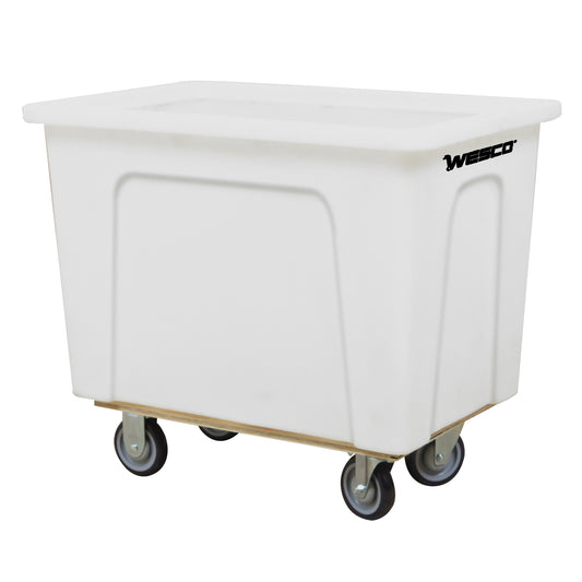 Box Truck, White Polyethylene, 32" L x 21" W x 21" H, 5 cu. Ft. Volume, 350 lbs. Capacity