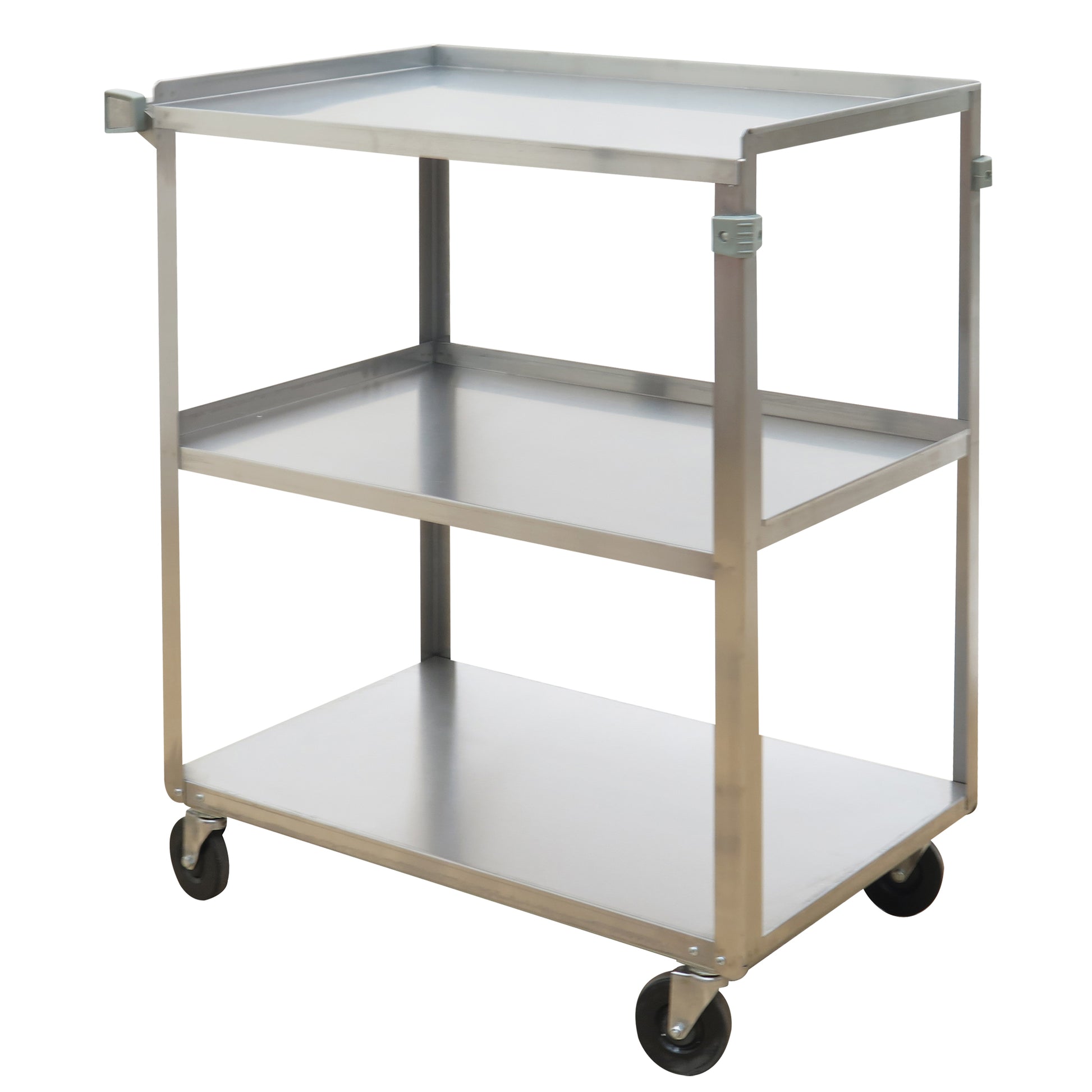 Shelf Carts, 3 Tiers, 17-5/8" W x 33" H x 27-1/8" D, 300 lbs. Capacity