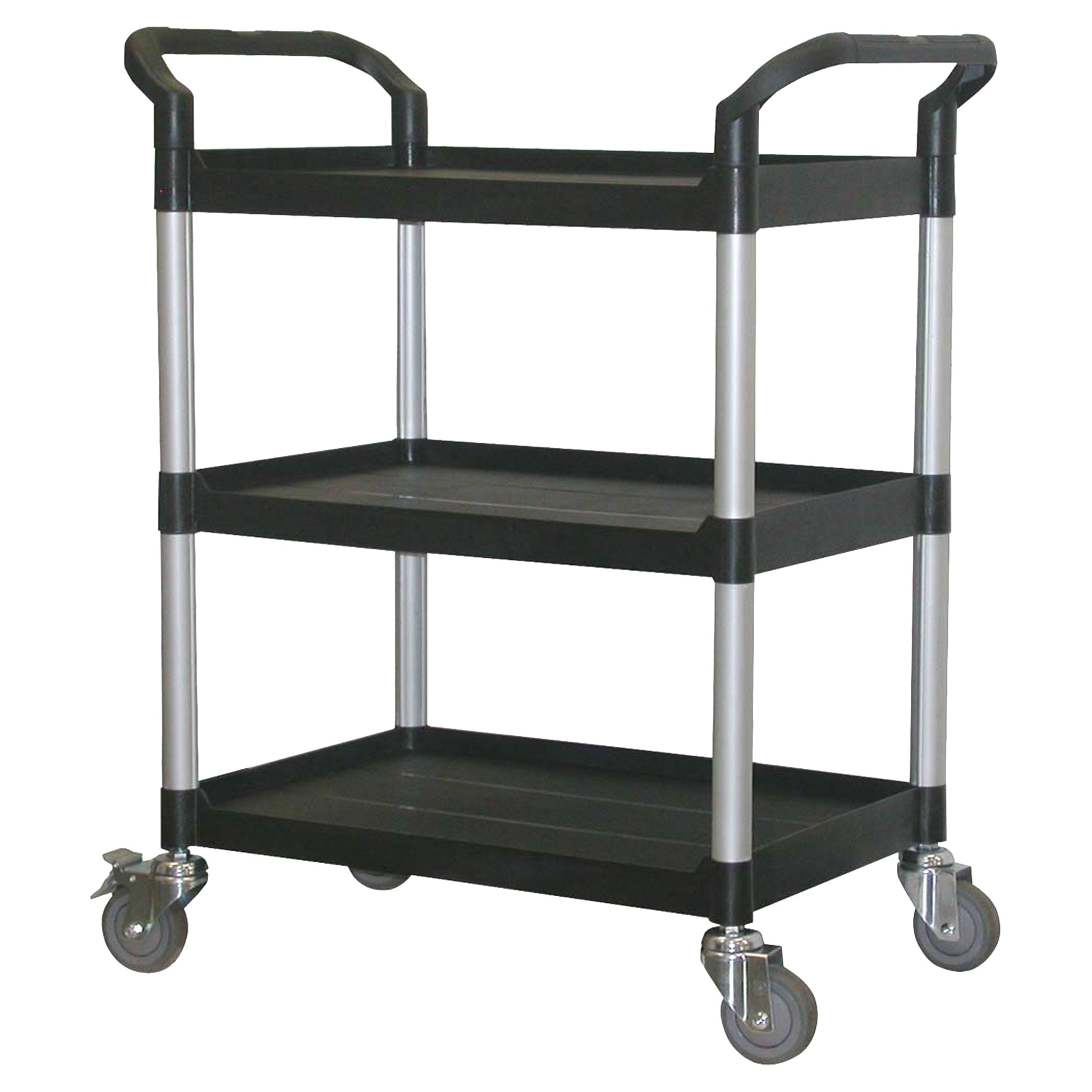 Utility Cart, 3 Tiers, 33-1/2" x 39-3/8" x 19", 300 lbs Capacity