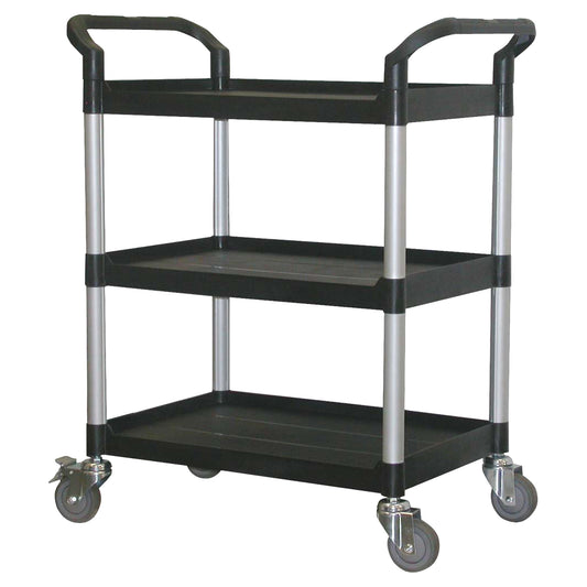 Utility Cart, 3 Tiers, 33-1/2" x 39-3/8" x 19", 300 lbs Capacity