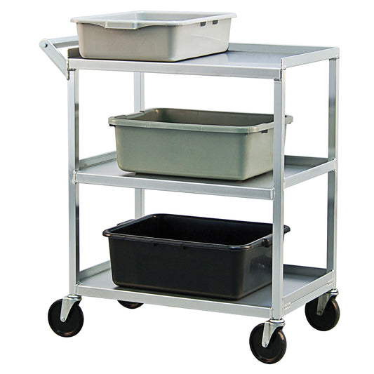 Utility Cart, 3 Tiers, 18-1/2" W x 39" H x 32-1/2" D, 350 lbs. Capacity