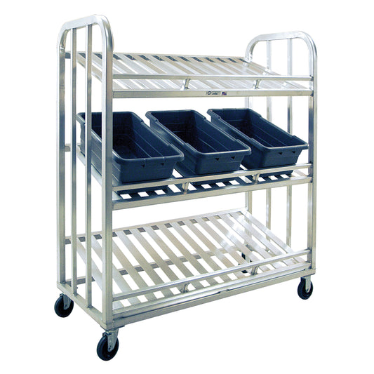 Picking Cart, 3 Tiers, 59" W x 67-1/2" H x 26" D, 1000 lbs. Capacity