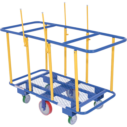 Horizontal Panel Cart, 63-7/16" x 28-1/2" x 40-15/16", 2000 lbs. Capacity