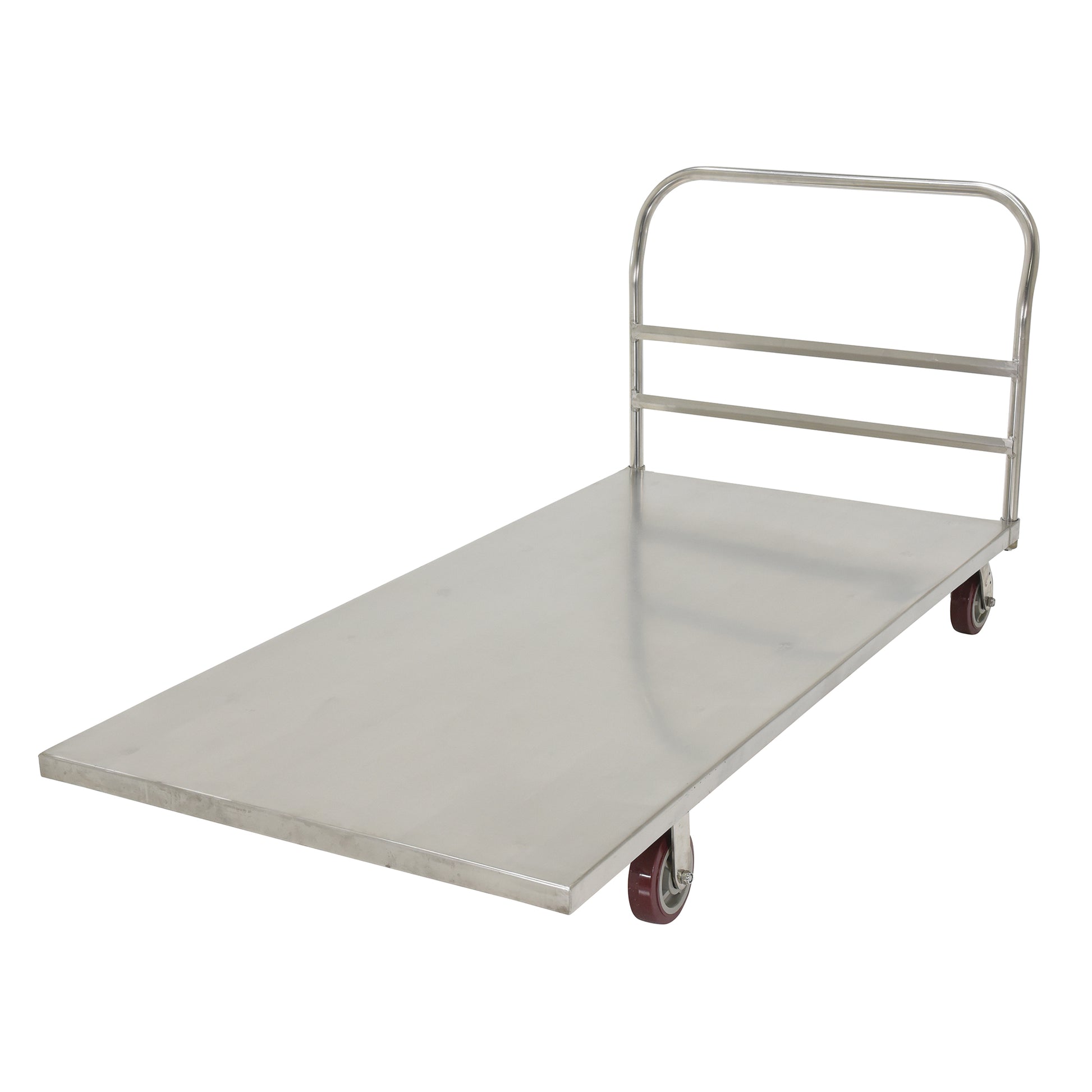 Platform Truck, 72" L x 36" W, 2000 lbs. Capacity, Polyurethane Casters