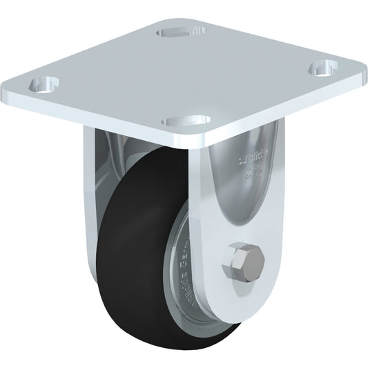 High-Quality Caster, Rigid, 3-1/8" (79.5 mm), Thermoplastic Polyurethane, 330 lbs. (150 kg.)