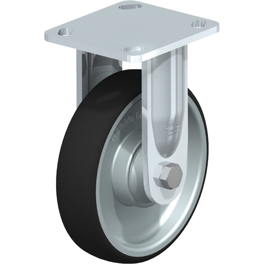 High-Quality Caster, Rigid, 6" (152.4 mm), Thermoplastic Polyurethane, 660 lbs. (300 kg.)