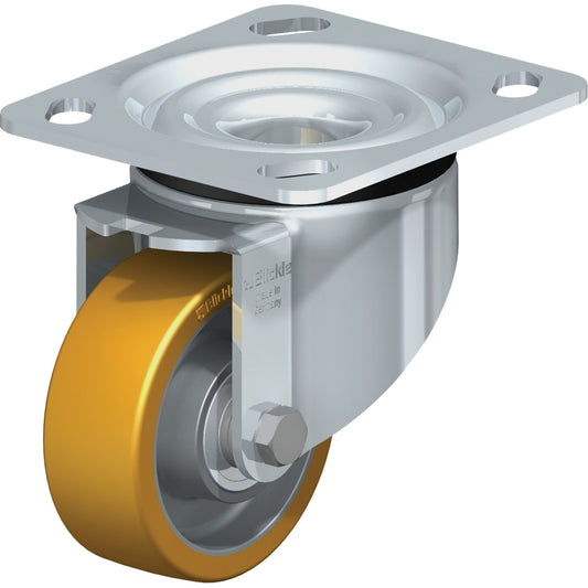 High-Quality Caster, Swivel, 3-1/8" (79.5 mm), Polyurethane Elastomer, 395 lbs. (180 kg.)