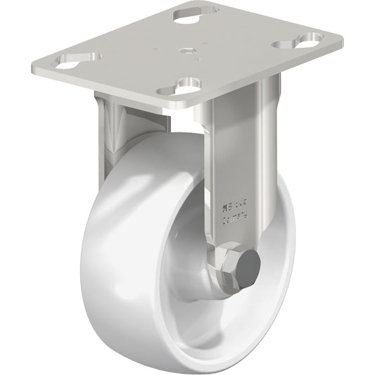 Caster, Rigid, 3-1/8" (79.5 mm), Nylon, 265 lbs. (120 kg.)