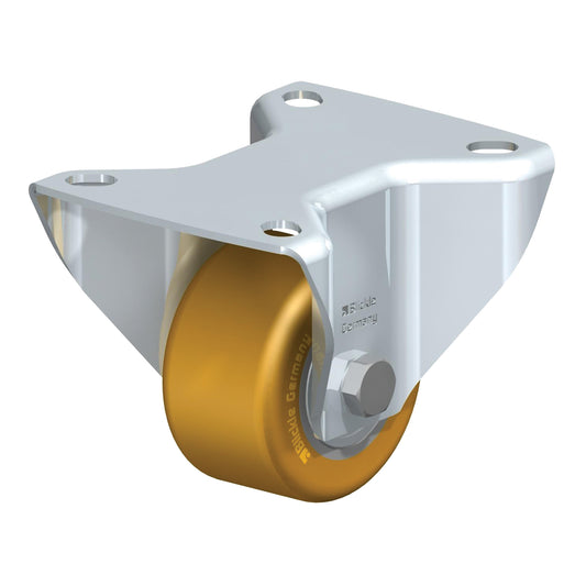 Low-Profile Caster, Rigid, 2" (51 mm), Polyurethane, 440 lbs. (199.58 kg.)