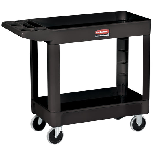 Heavy-Duty Utility Cart - 4520-89, 2 Tiers, 25-7/8" x 33-1/4" x 45-1/4", 500 lbs. Capacity