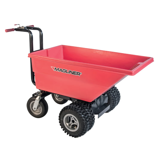 Motorized Tilt Truck, 6 pi³ Capacity, 40" H x 33-1/2" W x 56" D
