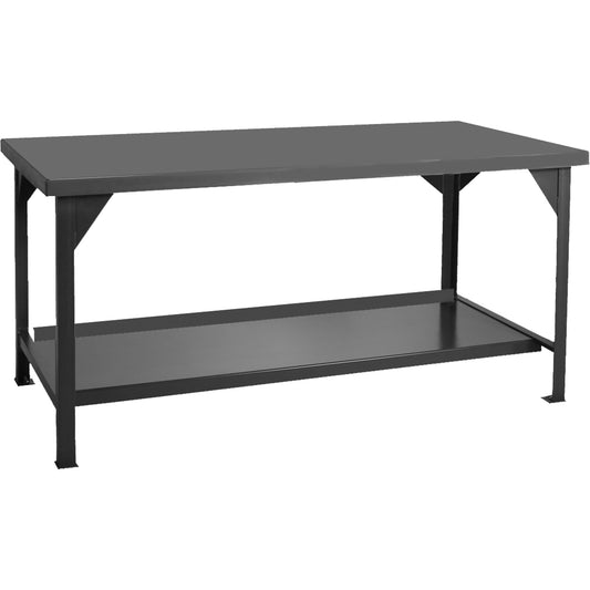 Heavy-Duty Workbench, 48" W x 30" D x 34" H, 4000 lbs. Capacity