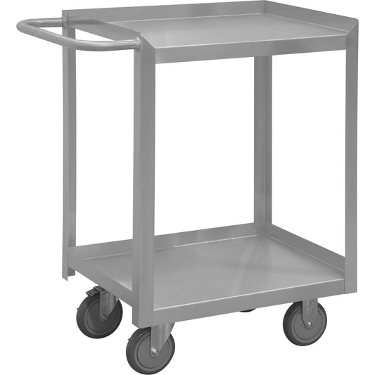 Industrial Grade Shelf Cart, 3 Tiers, 18-1/8" W x 35" H x 30" D, 1200 lbs. Capacity