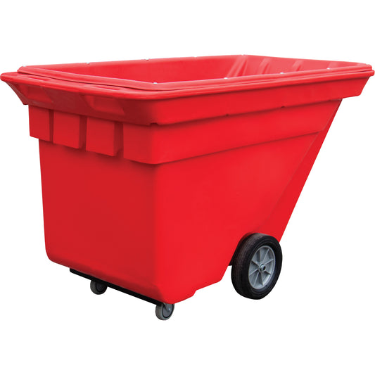 Techtruck™ Tilt Truck, Polyethylene, 5/8 cu. yd., 1000 lbs. Load Capacity