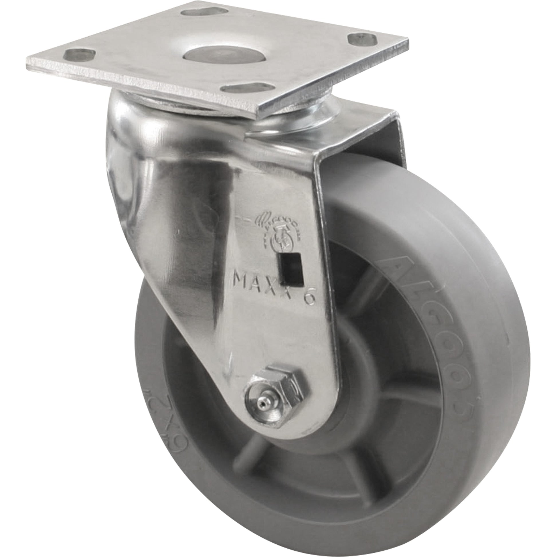 Emaxx™ Caster, Swivel, 4" (101.6 mm), Envirothane™, 1000 lbs. (453.6 kg.)